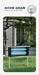 Plug-in charging mosquito repellent lamp